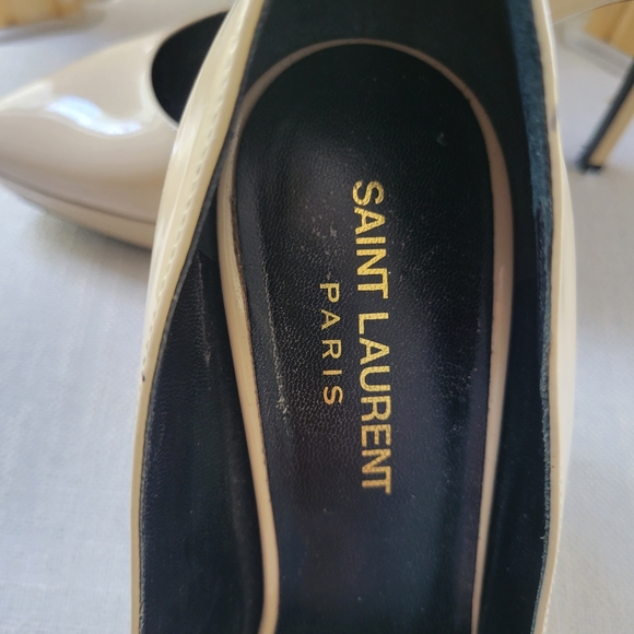 SAINT LAURENT classic heels in nude - Picture 4 of 14